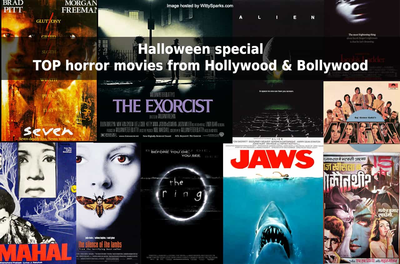 Halloween special - TOP horror movies from Hollywood & Bollywood 2 Halloween - Horror Movies from Hollywood and Bollywood