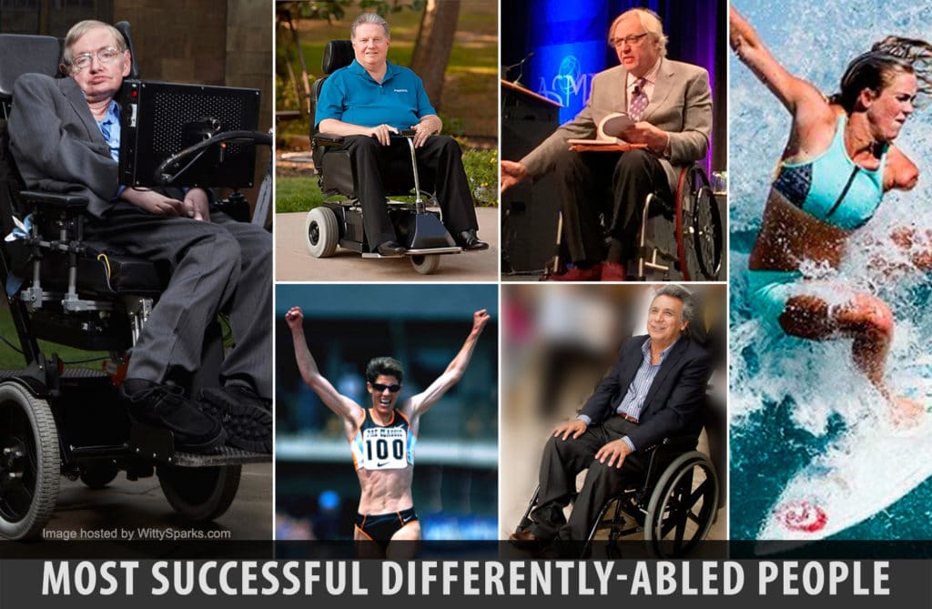 Most Successful Differently - Abled People