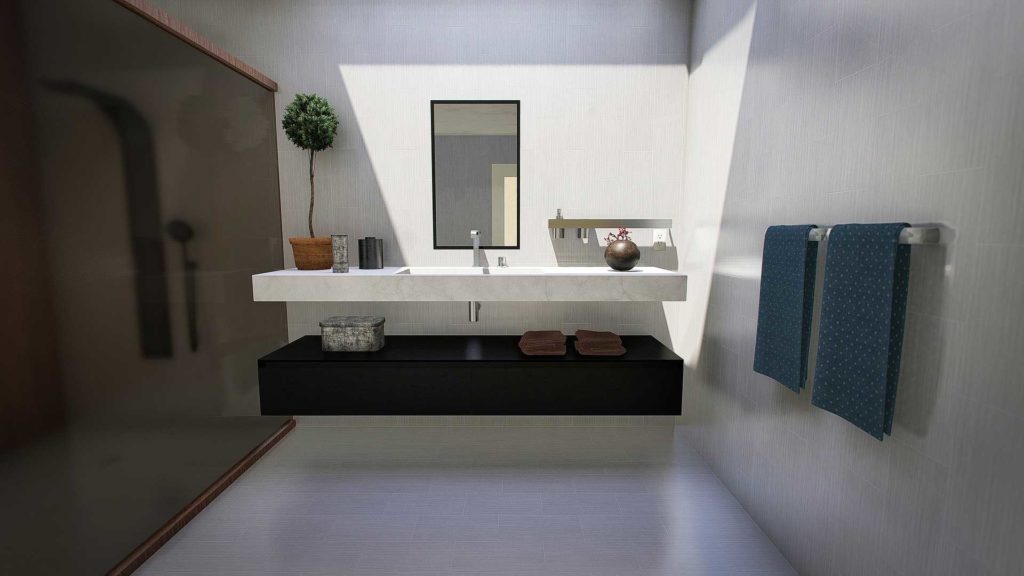 Bathroom wet wall panels