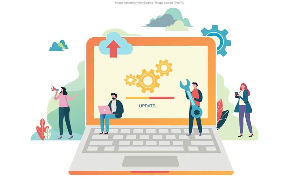 Software maintenance system upgrade