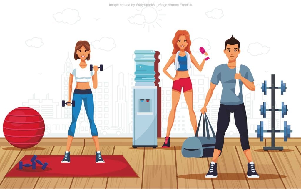 Apartment fitness center