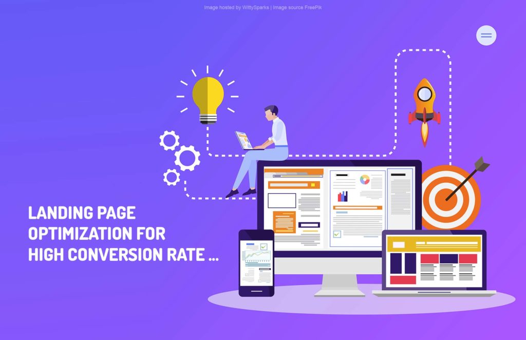Landing page optimization for high conversion rates