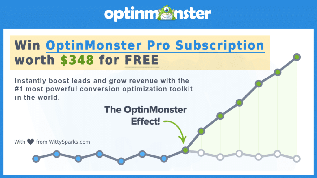 OptinMonster Pro Subscription Giveaway