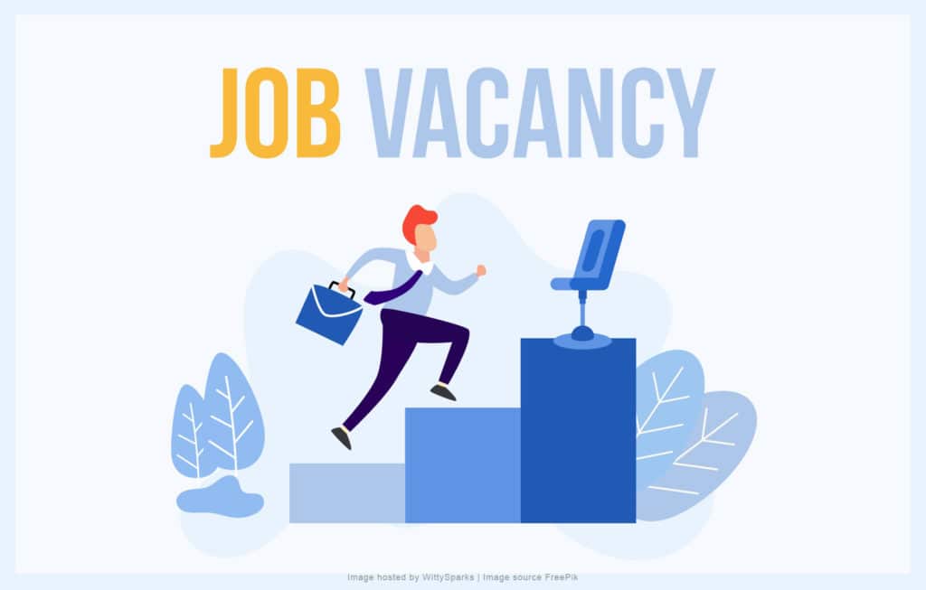 Job Vacancy and Career Opportunities