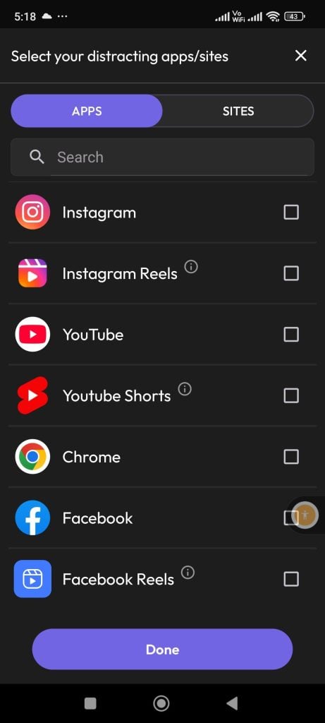 ScreenZen App