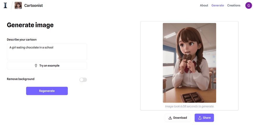 Canva App Cartoonist