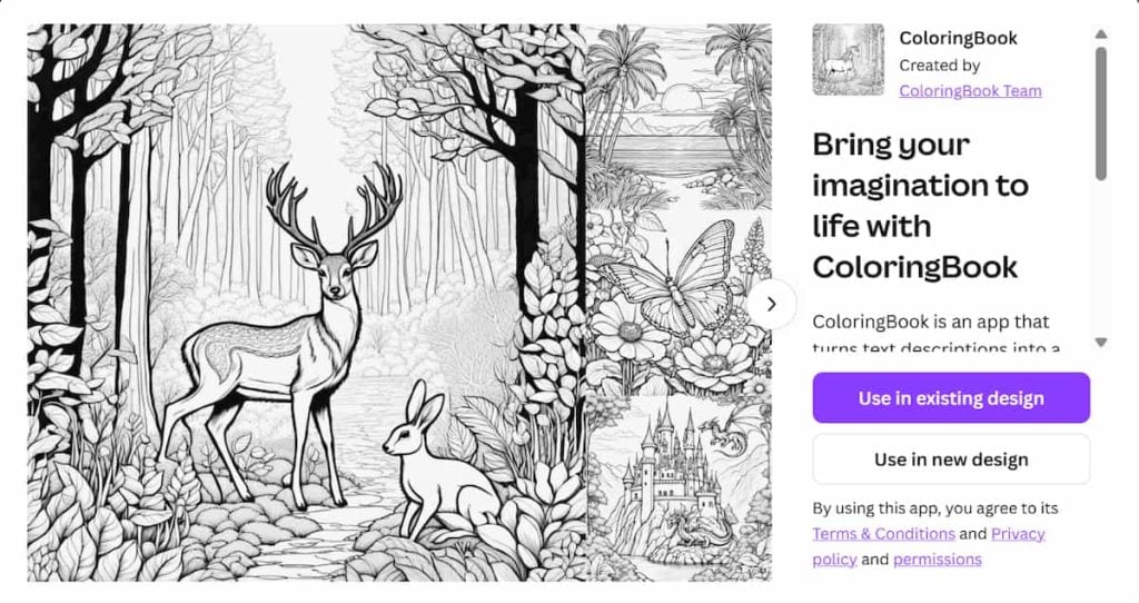 Canva coloring book - Imagination to life