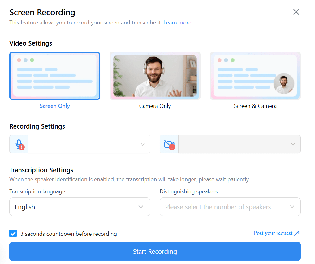 Notta Screen Recorder