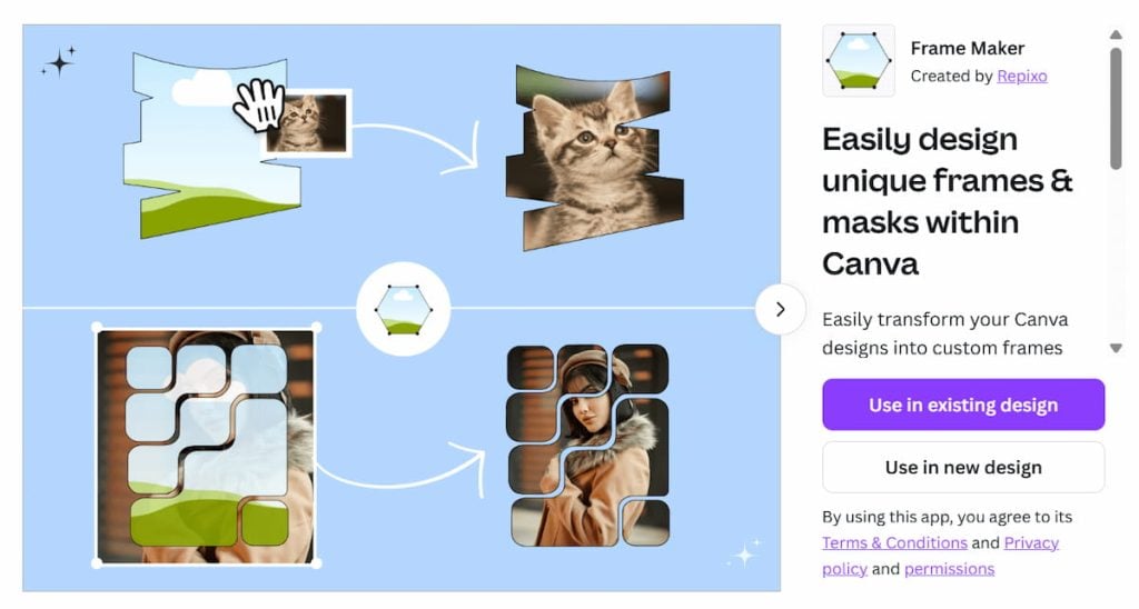 Frame Maker Canva App