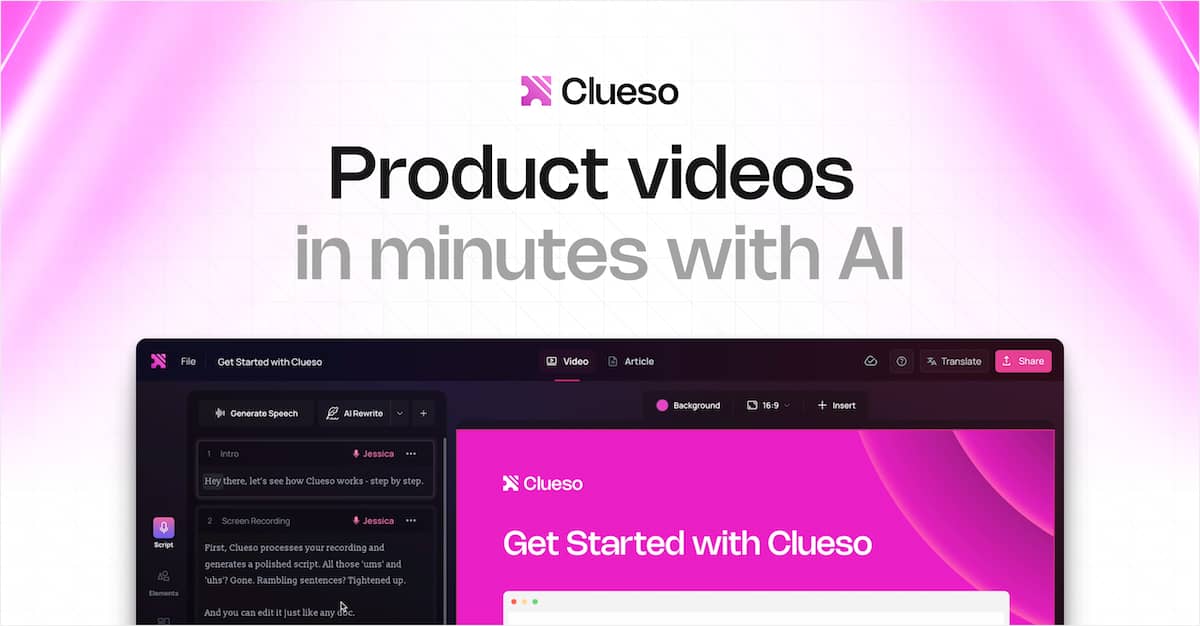 Clueso Review: AI Product Video Tool Tested!
