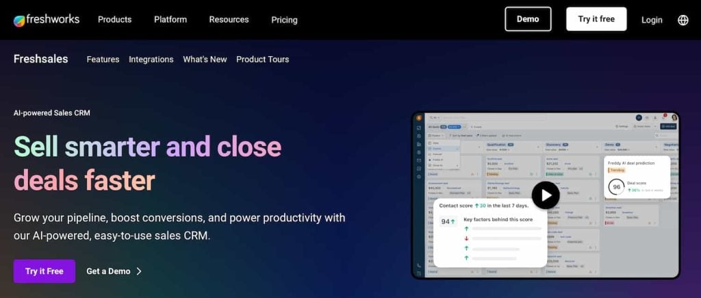 Freshsales CRM by Freshworks