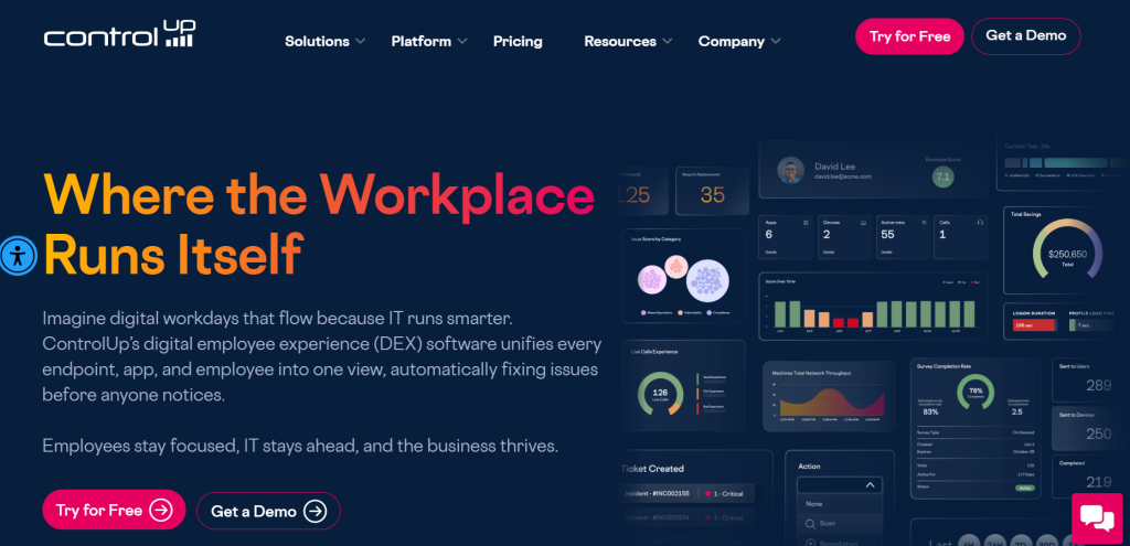 ControlUp - Digital Employee Experience.