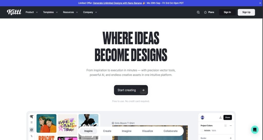 Top 12 Canva Alternatives, Hand-picked For You! (Free & Paid) 8 Kittl | The most intuitive collaborative design platform