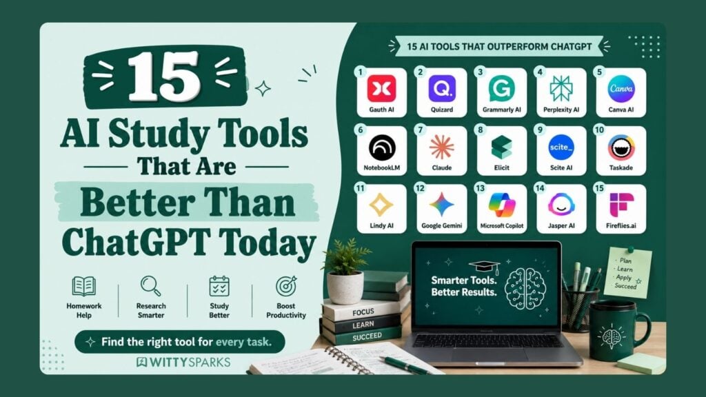 List of AI study tools
