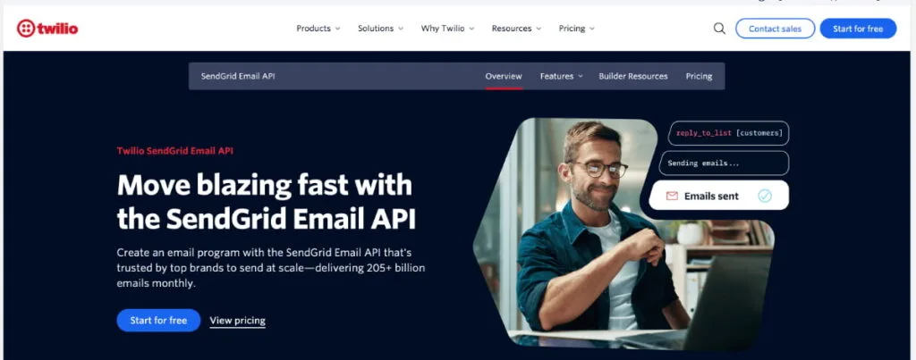 Mailtrap vs SendGrid vs Postmark: Best Transactional Email API in 2026 4 Twilio Sendgrid Email API service